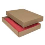 Brown Apparel Boxes Wholesale