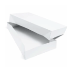 White Apparel Boxes With Matte Finish Wholesale