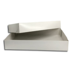 White Gloss Apparel Boxes wholesale