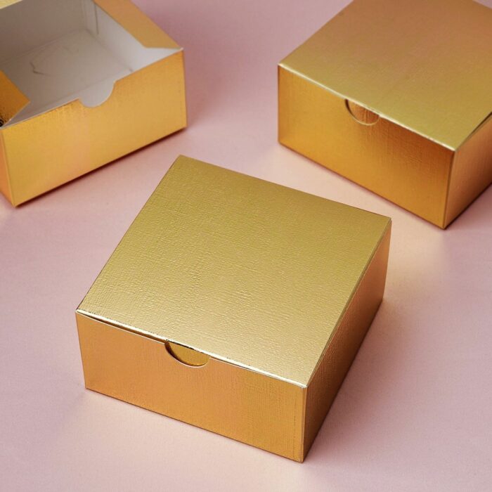 gold box packaging