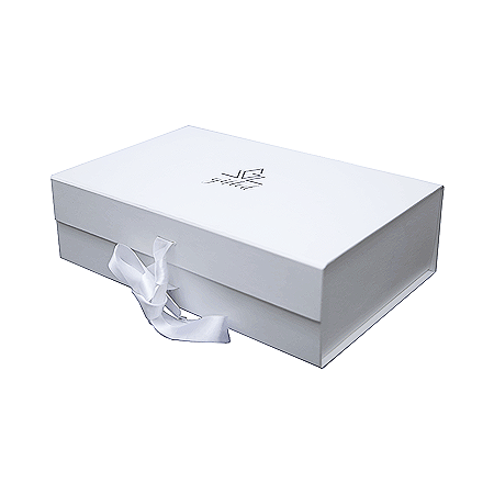 Luxury Gift Box, Magnetic Boxes with Ribbon, Rigid Box- A5 Deep Size