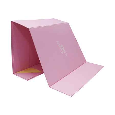 Wholesale Custom Paper Magnetic Clamshell Folding Box with Logo Luxury Gift  Boxes Wedding Apparel Cosmetic Packaging Rigid Boxes