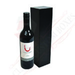 Black Wine Bottle Boxes Wholesale