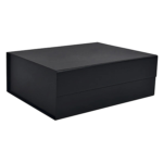 Black A4 Deep Magnetic Gift Packaging Boxes