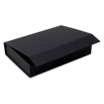 Black Medium Rectangle Magnetic Gift Boxes wholesale