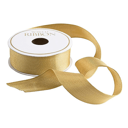 Gold Grosgrain Ribbon