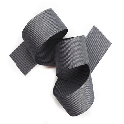 Gray Grosgrain Ribbon