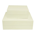 Ivory A4 Deep Magnetic Gift Packaging Boxes