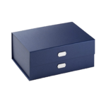 Navy Blue A5 Deep Magnetic Gift Packaging Boxes