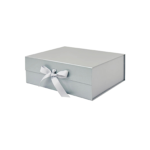 Pearl Silver A4 Deep Magnetic Gift packaging Boxes