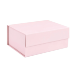 Powder Pink A5 Magnetic Gift Boxes With Ribbon