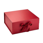 Red Medium Square Magnetic Gift Boxes