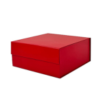 Red Medium Square Magnetic Gift Boxes Wholesale