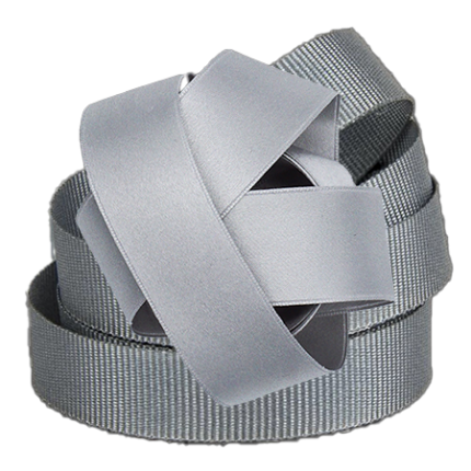 Silver Grosgrain Ribbon Wholesale