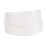 White Grosgrain Ribbon