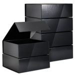 black large square magnetic gift boxes