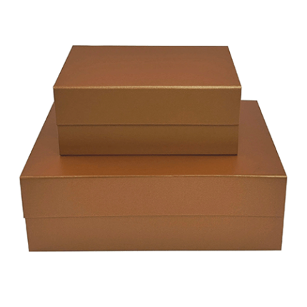 Custom Copper A4 Deep Magnetic Gift Boxes