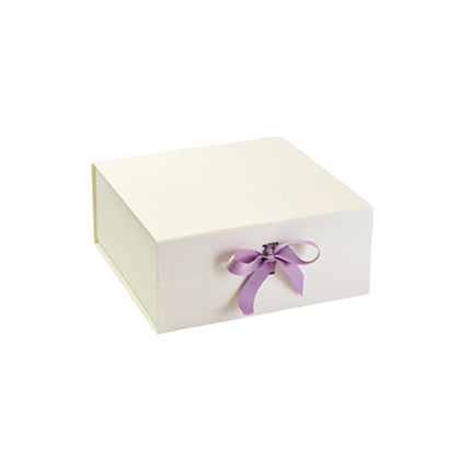 ivory large square magnetic gift boxes