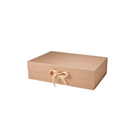 kraft large square magnetic gift boxes