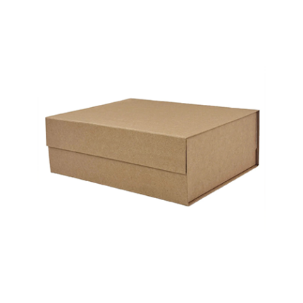 natural kraft a4 deep magnetic gift boxes