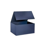 navy blue large square magnetic gift boxes