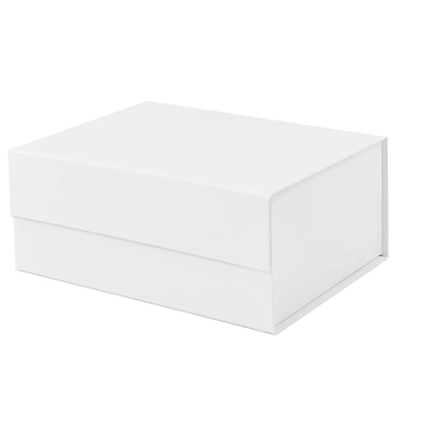 white a5 deep magnetic gift boxes wholesale